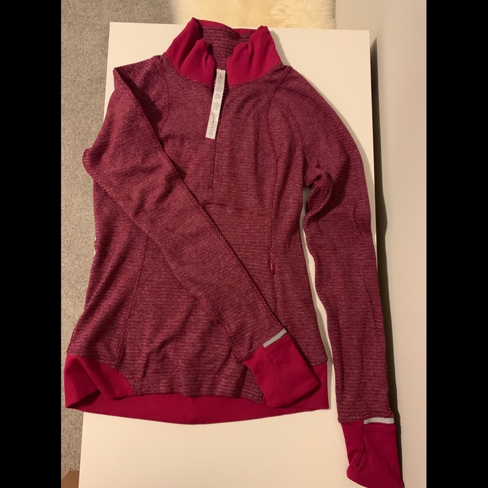 Lululemon half zip pullover - cold gear